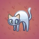 Scared Cat #11925 Scared Cat #11925