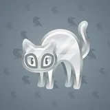 Scared Cat #1193 Scared Cat #1193