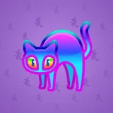 Scared Cat #11942 Scared Cat #11942
