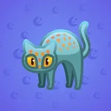 Scared Cat #11950 Scared Cat #11950