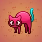 Scared Cat #11980