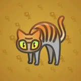 Scared Cat #12010 Scared Cat #12010