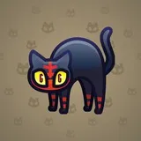 Scared Cat #12011 Scared Cat #12011