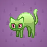 Scared Cat #12043 Scared Cat #12043