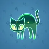 Scared Cat #12057 Scared Cat #12057