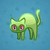 Scared Cat #12091