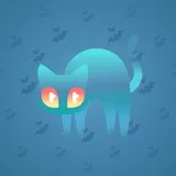 Scared Cat #12111 Scared Cat #12111