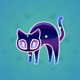 Scared Cat #12138