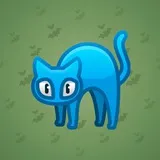 Scared Cat #1215 Scared Cat #1215