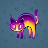 Scared Cat #12176 Scared Cat #12176