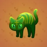Scared Cat #12181 Scared Cat #12181