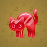 Scared Cat #1224 Scared Cat #1224