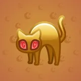 Scared Cat #12259 Scared Cat #12259