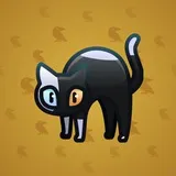 Scared Cat #12264 Scared Cat #12264