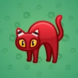 Scared Cat #12268 Scared Cat #12268