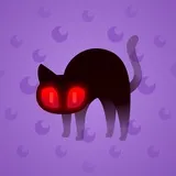 Scared Cat #12341 Scared Cat #12341
