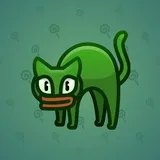 Scared Cat #12372