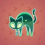 Scared Cat #12460 Scared Cat #12460