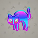 Scared Cat #12482 Scared Cat #12482