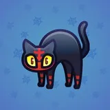 Scared Cat #12483 Scared Cat #12483