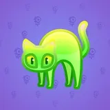 Scared Cat #12707 Scared Cat #12707