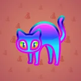 Scared Cat #12719 Scared Cat #12719
