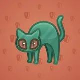 Scared Cat #12725 Scared Cat #12725