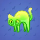 Scared Cat #12764 Scared Cat #12764