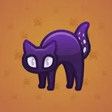 Scared Cat #1278 Scared Cat #1278