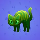 Scared Cat #12786 Scared Cat #12786