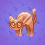 Scared Cat #12806