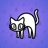 Scared Cat #12807 Scared Cat #12807