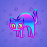 Scared Cat #12809 Scared Cat #12809
