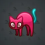 Scared Cat #12838 Scared Cat #12838