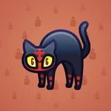 Scared Cat #12899 Scared Cat #12899