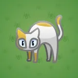 Scared Cat #1291 Scared Cat #1291