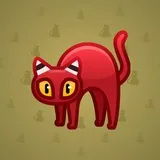 Scared Cat #12943 Scared Cat #12943
