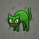 Scared Cat #13049 Scared Cat #13049