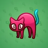 Scared Cat #13053 Scared Cat #13053