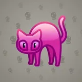 Scared Cat #13087 Scared Cat #13087