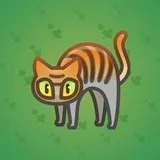 Scared Cat #13113 Scared Cat #13113