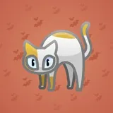 Scared Cat #13156 Scared Cat #13156