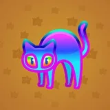 Scared Cat #13191