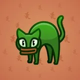 Scared Cat #13202 Scared Cat #13202