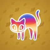 Scared Cat #13232