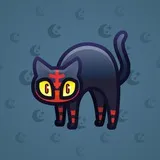 Scared Cat #13301 Scared Cat #13301