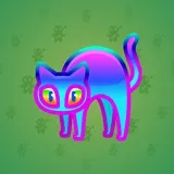 Scared Cat #13335