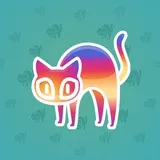 Scared Cat #13370 Scared Cat #13370