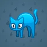 Scared Cat #13384 Scared Cat #13384