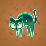 Scared Cat #13396 Scared Cat #13396